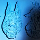 Anubis Heads Egyptian Food Safe Mold By Zuri Designs