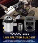    log Splitter Build Kit 13gpm Hydraulic Wood Splitter Pump 4000 Psi 2 Stage 3 4 