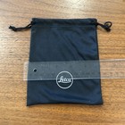 Leica Logo Black Accessories Case Soft Pouch Leitz Wetzlar  Medium 5 w X 6 25   h