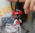 Mooto Bears Keyring Action Figure Key Chain Martial Arts Accessory Key Holder