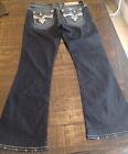 Buckle Rock Revival Jeans  betty  Sequins Easy Boot 28 Euc