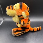 Vintage Disney Winnie The Pooh Tigger Plush Stuffed Animal Toy Orange Stripes