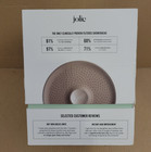 New - Jolie Filtered Showerhead Brushed Steel Annual Pack W  4 Total Refills