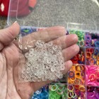 Color Rubber Bands Kit For Kids Crafts   Bracelet Making And Plastic S-hook