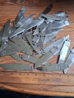 50 Stainless Steel Folding Knife 125 Blade Blank Blank s Nos Colonial Knife Usa