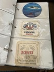 Rare Lot Of 199 Vintage Advertising Beer Coasters  Barware  European- Breweriana
