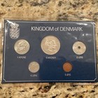 1976 Kingdom Of Denmark 5 Coin Uncirculated Set - Margrethe Ii - Original Holder