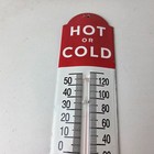 Vintage Drink Dr Pepper Sign - Soda Cola Gas Ad Sign On Porcelain Thermometer