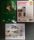 Lot 3 British Raf Wwii Spitfire Aircraft Books  Repair Manual   Modeling Guide  