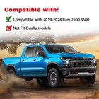 4pcs Riveted Fender Flares For Dodge Ram 1500 2019 2022 Matte Black Not Dually