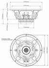 Eighteen Sound 10nmb420 High Output Transducer 10  Speaker - Single - 18 Sound