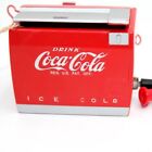 Vintage 1950   s Working Coca-cola Crystal Radio Miniature Cooler