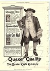 1907 The Quaker Oats Company Corn Meal Rice Tiffany   Co Print Ad Z2526