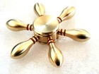 Bowling Pins Solid Brass Fidget Spinner Toy Good Quality Removable Bearing Adhd