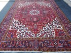 7 3 X 9 5 Vintage Fine Heriz Rug Serapi Antique Oushak Kazak Caucasian Kula 