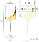 Modern Wine Glasses With Stems L  15oz  L Hand Blown Premium Crystal L Set Of 6