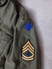Vintage 1951 M-51 Military Field Jacket Liner Rare L Us Army Korean War