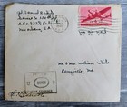 Wwii   1950s Postal History Lot 165  Envelopes Md pa Censored Apo Slogan Cancels