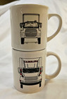 1980 s-90 s 5 Coffee Mugs Defunct Trucking Companies  Carolina  Cex  Cf  Yellow