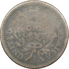 1796 Draped Bust Large Cent 1c  Very Good Vg   Minor Environmental Damage