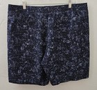 Under Armour Men   s Golf Shorts Size 38 Blue Speckle Print 9  Inseam Outdoor