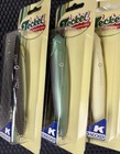 Teckel Kicknocker 10th Anniversary Lures Lot Of 3 New Topwater Walking Baits