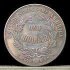 Pattern 1876 Liberty Seated On A Globe Trade Modern Restrike Token