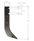 4 - Gannon Scraper Box Shanks W Scarifier Teeth   Clips - H920   8075   K1306