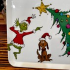 Dr Seuss Whoville Grinch Christmas Cookie Platter 13 5x 9 Melamine  4 Available 