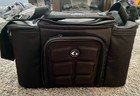 6 Pack Fitness Innovator 300 Black Meal Prep Managementtote Lunch Bag Gym  Black