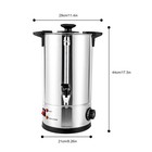 10l Commercial Catering Kitchen Hot Water Boiler Tea Urn Coffee Stainless Steel