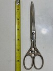 Antique German Sewing Scissors 6 75        Solingen Ornate Steel Circa 1880   1920  m 