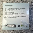 Silicone Reline Denture Set For Upper And Lower Teeth Soft Comfortable Veneers