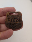 Kansas Pacific Railway Kan Pac Ry  8659 Wilcox Railroad Baggage Tag Scarce
