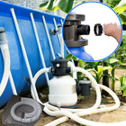 2 Pack 1 5  X 59  Long Pool Hoses For Above Ground Pools Universal Pe Pool Pump