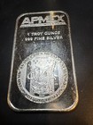 Ampex Silver Bar 1 Troy Oz 999 Fine Silver