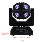 150w Rgbw 12x12w 4in1 Dmx Led For Dj Disco Party Stage Ball Moving Head Light Us