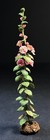 Dollhouse Miniature Vintage Pink Flower Artist Made Emerald City 1 12
