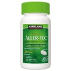      Kirkland Aller-tec 365 Tablets   24-hour Allergy Relief   Compare To Zyrtec    