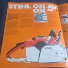 Stihl 031 Av Chainsaw Manual   Guide   Brochure   Specifications Sheet