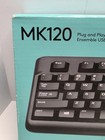 Logitech Mk120 Keyboard Mouse Usb Combo Open Box Tested Complete