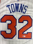 Karl Anthony Towns Autographed New York Knicks Signed Basketball Jersey- Psa Coa