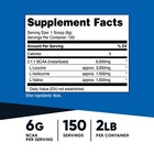 Nutricost Bcaa Powder  unflavored  150 Servings - Branched Chain Amino Acids