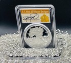 2019 W  1 Silver Eagle Fdoi Denver Pcgs Pr70dcam Aip Master Designer Cleveland