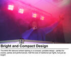 Rockville 4 Pack Mini Ir4 White Dj party Par Wash Up Lights wireless Dmx app bag