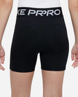 Nike Pro  kids  Girls  5  Black white Dri-fit Training Shorts  da1033-010  L xl