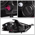 2 Pcs Dart 2013-2016 Headlight Assembly Black Housing Amber Reflector 68085141al