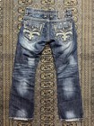 Rock Revival Mens Jeans Daren Slim Boot Size 32