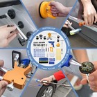 97pcs Dent Puller Kit  Paintless Auto Body Repair Kit With Golden    