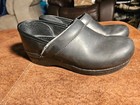 Dansko Womens Professional Clogs Shoes Black Size 39 Us 8